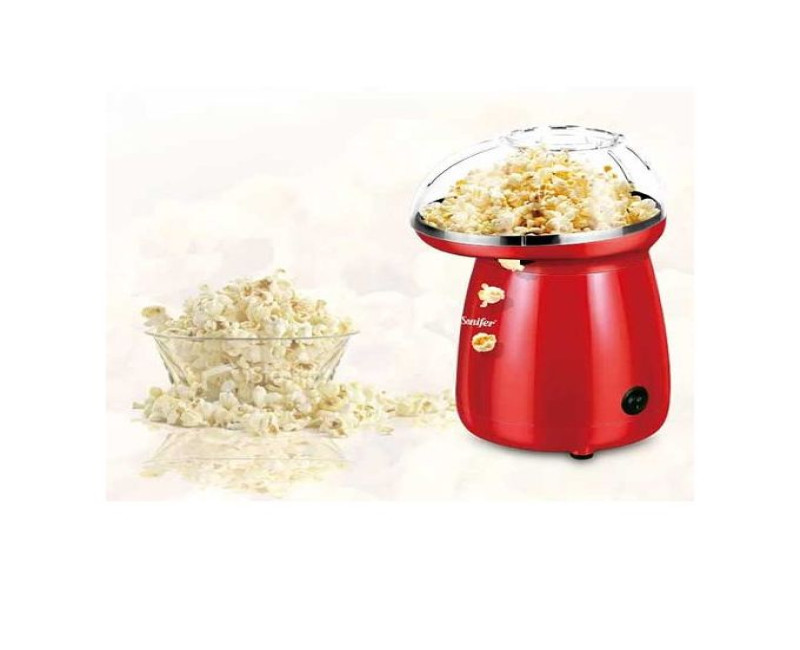 Electric Popcorn Maker Popper Machine - Red Sonifer