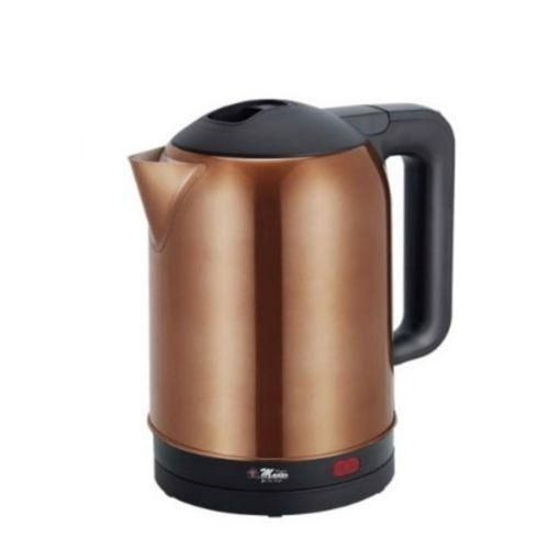 2 Litre Electric Tea Whistle Whistling Cordless Electric Kettle Camping Water Coffee Stainless Steel Boiler Pot Jug- Multicolor RAF