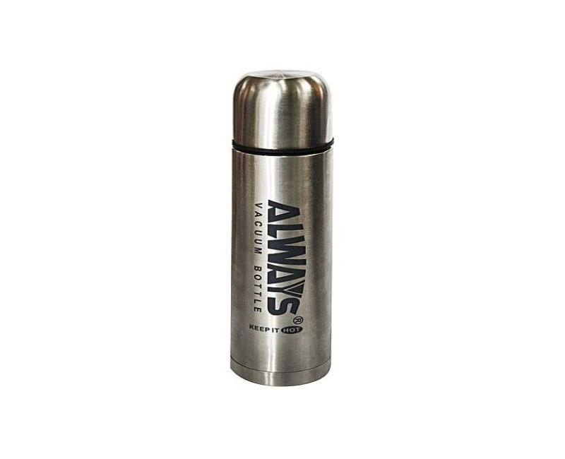 1000ml Stainless Steel Thermo Flask - Silver. Always