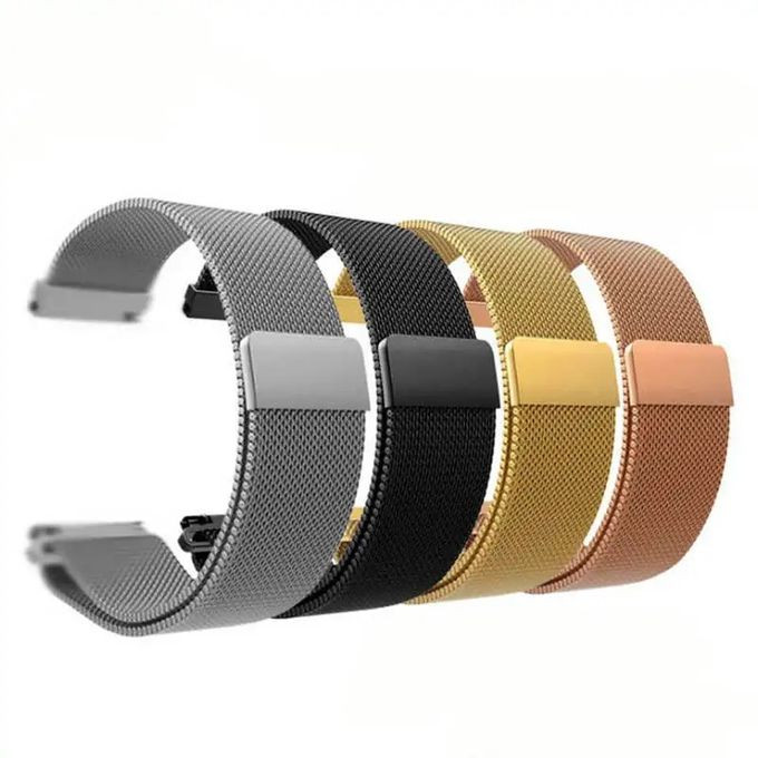 Watchband With Frame For Apple Watch Series - Color Black.