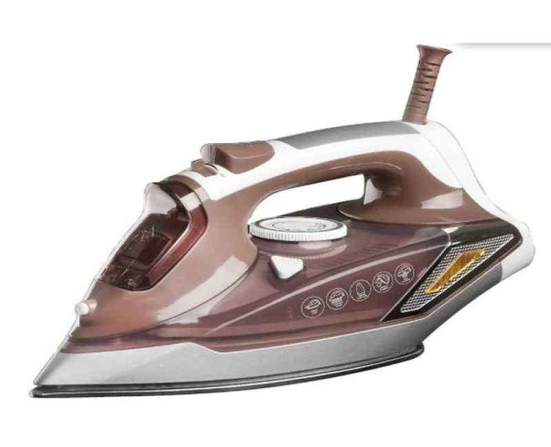 Cord And Cordless Steam Iron- Cream. Royal Master