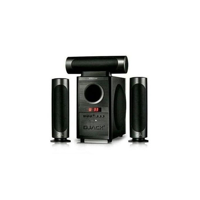 Djack Woofer Hifi Home Theater with Bluetooth, FM Radio AK -903L - Black AK -903L - Black