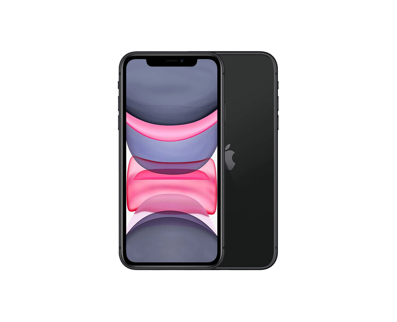 Apple iPhone 11 128GB 4GB RAM 6.1" LCD 12MP+12MP 12MP Front Face ID 4G 3110mAh - Black