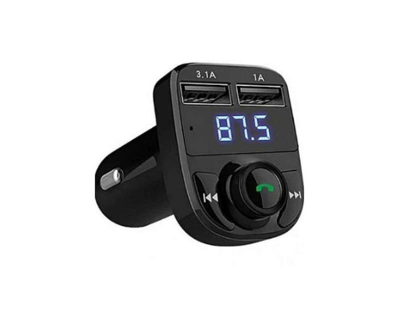 Multifunction Wireless Car MP3 Player - Black