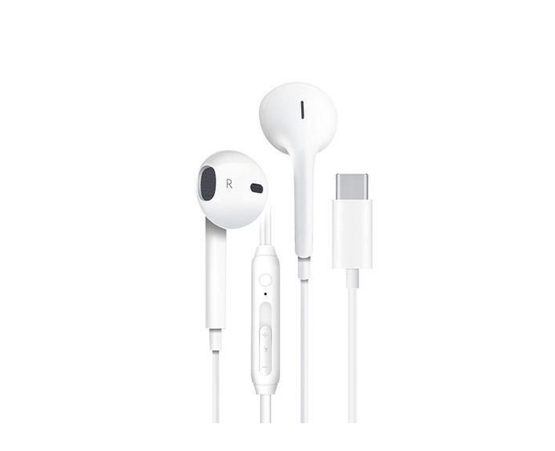 Interface In Ear Wired HiFi Mega Bass Earphone With Mic - White