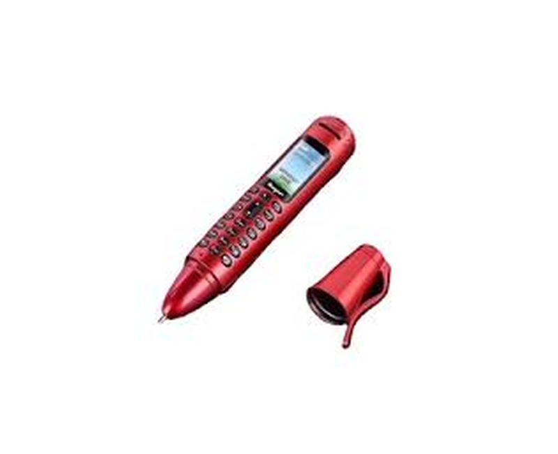 GSM Mobile Phone Pen - Red