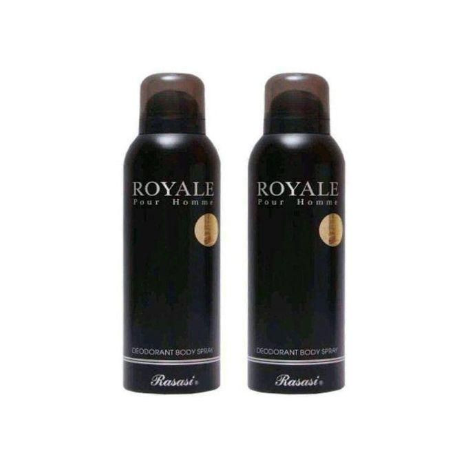 A Bundle Of Royale Deodorant Sprays - Black