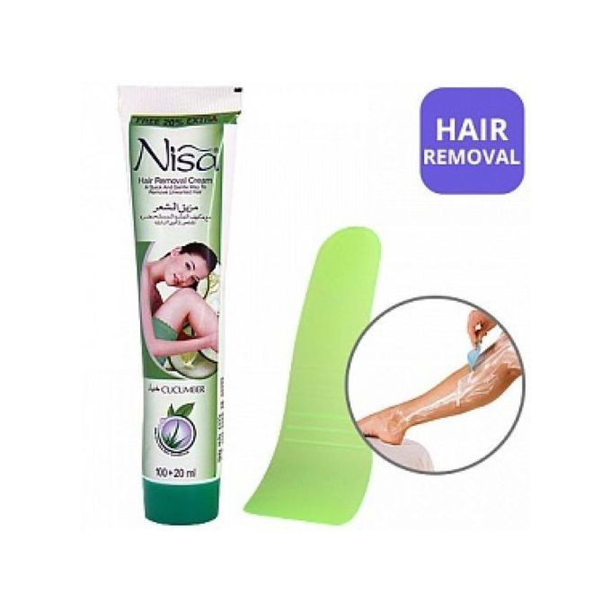 Nisa Hair Remover Cream 120g - Green