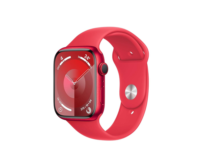 Apple Watch Series 8 45mm GPS Starlight Aluminum w/ Starlight Sport Band - Retina Display