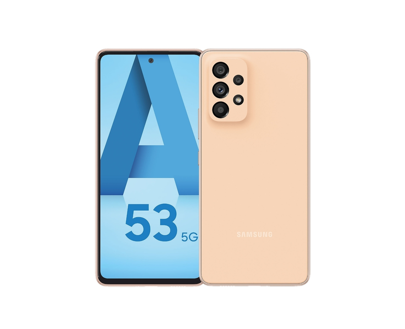 Samsung Galaxy A53, 6.5" Super AMOLED Display, 6GB RAM, 128GB Storage, 5000mAh Battery, 64MP Rear + 32MP Front Camera, 5G, Dual SIM – Smartphone