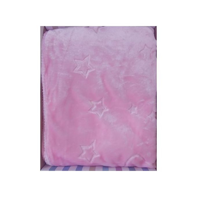 Baby Soft Thick Layer Swaddle Receiving Blanket - Pink