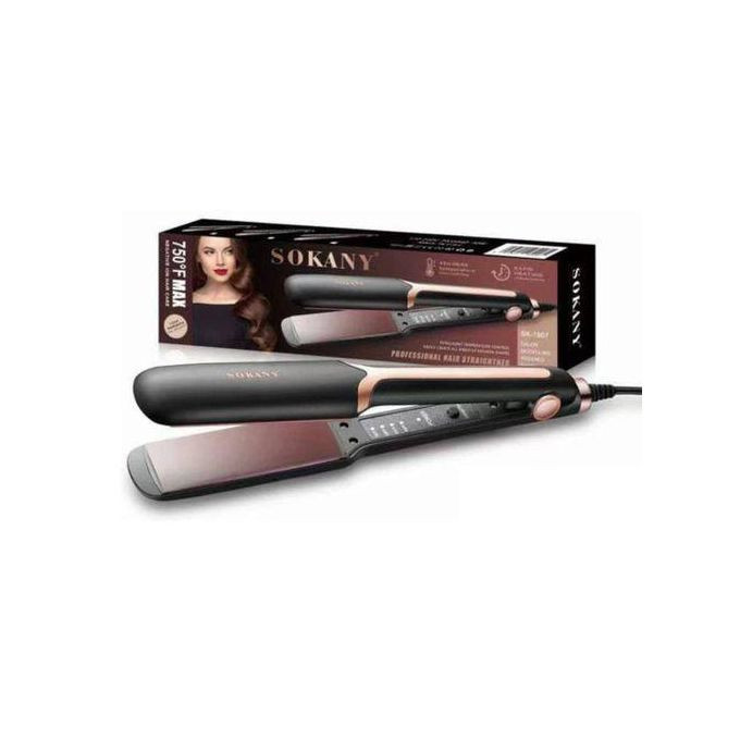 Pro Hair Straightener -Black Sokany