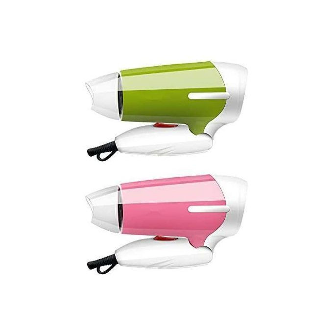 Nova Mini Hair Blow Dryer - Pink, Green