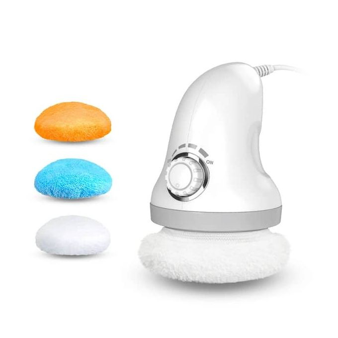 Relax And Spin Tone Body Massager - White & Purple