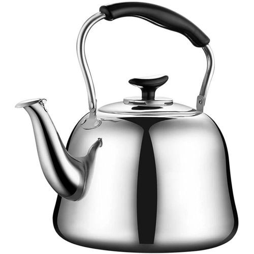 Stainless Steel Whistling Kettle-Silver