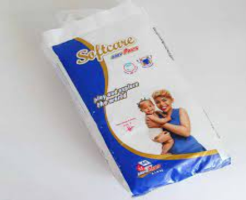 Soft care large Pampers (9.1kg-15kgs high count