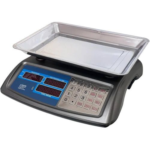 Professional Electronic Digital Price Computing Scale 88lb/40kg Commercial Food Weighing Scale - Multicolor