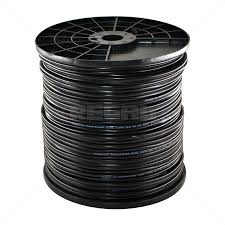 HIKVISION RG59 COAXIAL +2C POWER CABL 100MTR-Black