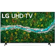 75 LG Smart UHD 4k Television Black
