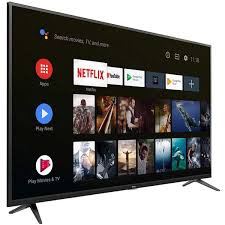 65 Smartplus Android 4k Television Black