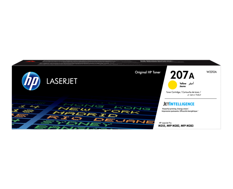 207A Yellow Laserjet Toner Catridge
