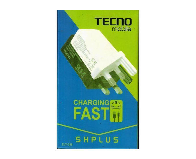 Mobile Charging Fast SHPLUS Charger White (USB cable port on the side)