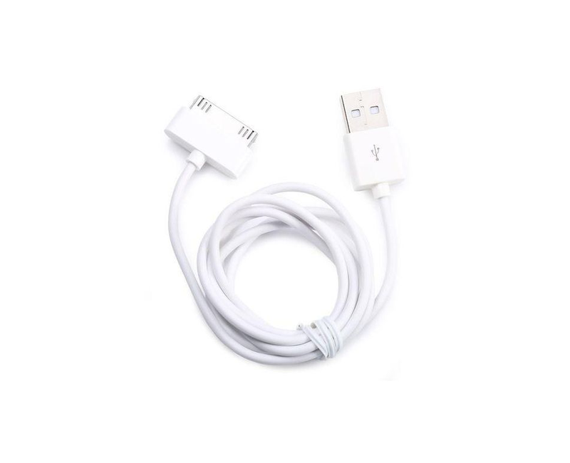 USB Charger Cable For iPhone 4 - White