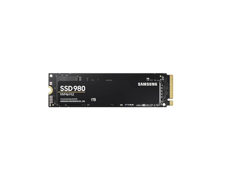 980 SSD 1TB PCle 3.0x4, NVMe M.2 2280, Internal Solid State Drive, Storage for PC, Laptops, Gaming and More, HMB Technology, Intelligent Turbowrite, Speeds of up-to 3,500MB/s, MZ-V8V1T0B/AM - Black Samsung
