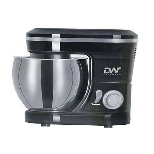 Powerful Stand Mixer With 6 Speeds And Over Heat Protection-Silver/Black