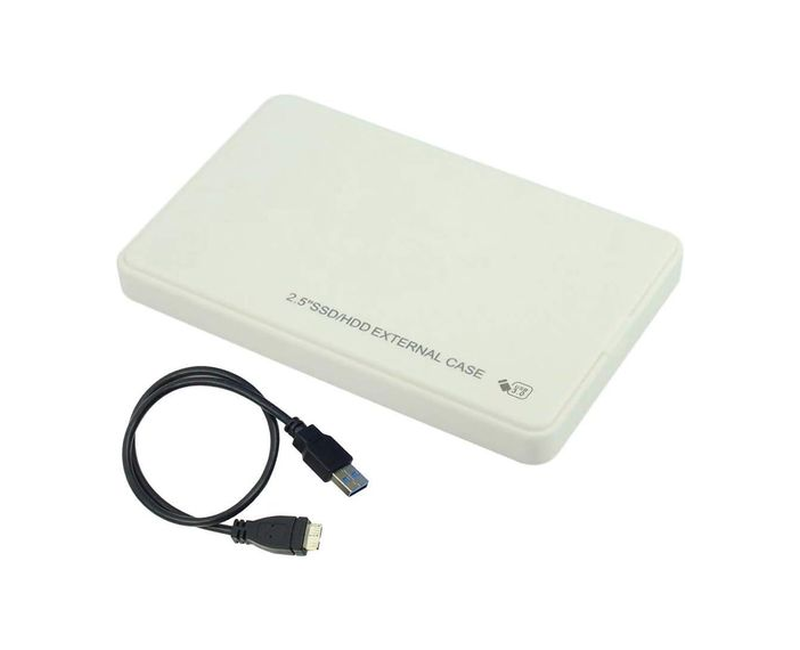 HDD Enclosure, 2.5 inch SATA USB 3.0 HDD Hard Drive External Enclosure SSD Disk Box Caddy, Mobile Laptop Hard Disk Case Box HDD SSD Case Sata to Hard Drive Box Enclosure Adapter 5Gbps -Multicolor