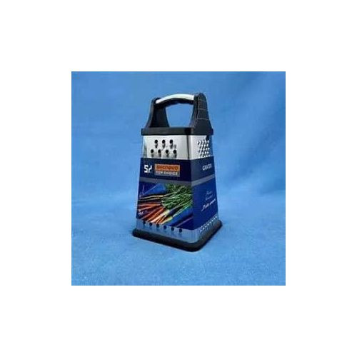 4 Sided Grater For Slicing Chopping And Cutting Vegetables-Silver