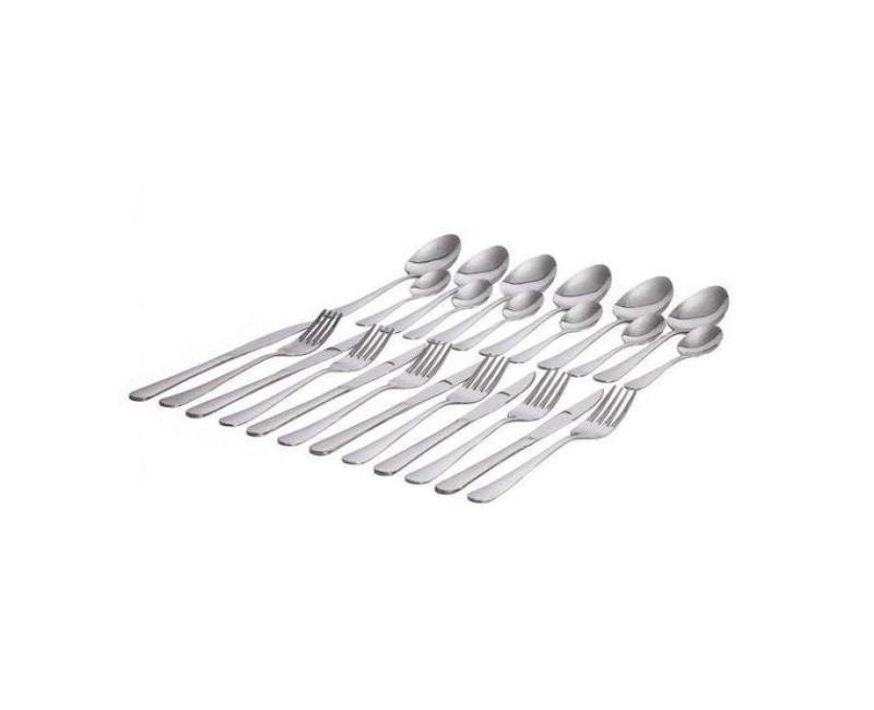 Cutlery Set-24 Pcs Of Tea Spoons,Table Spoon,Forks,Table knives - Silver