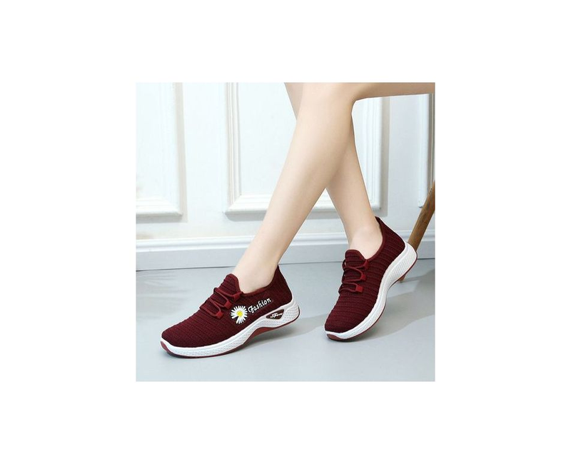 Women's Fashion Sneakers - Red