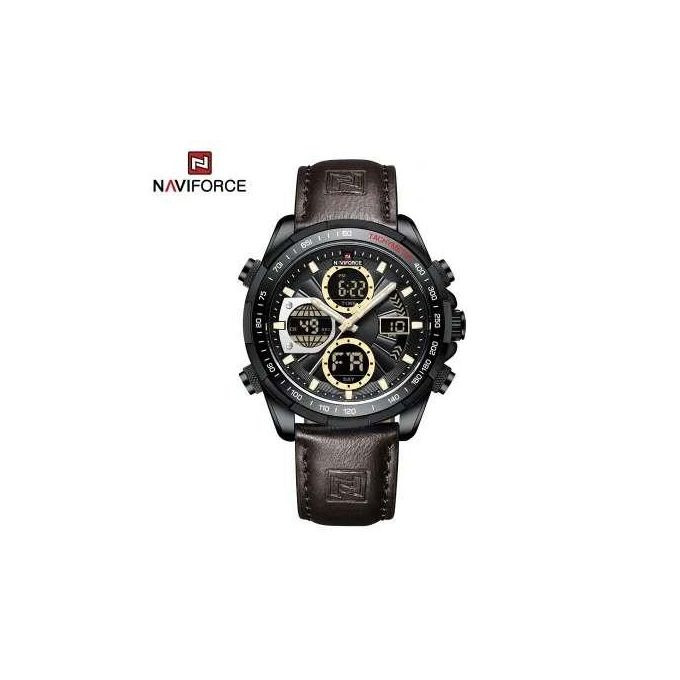 Men's Office And Casual Designer Watch - Brown ,Black