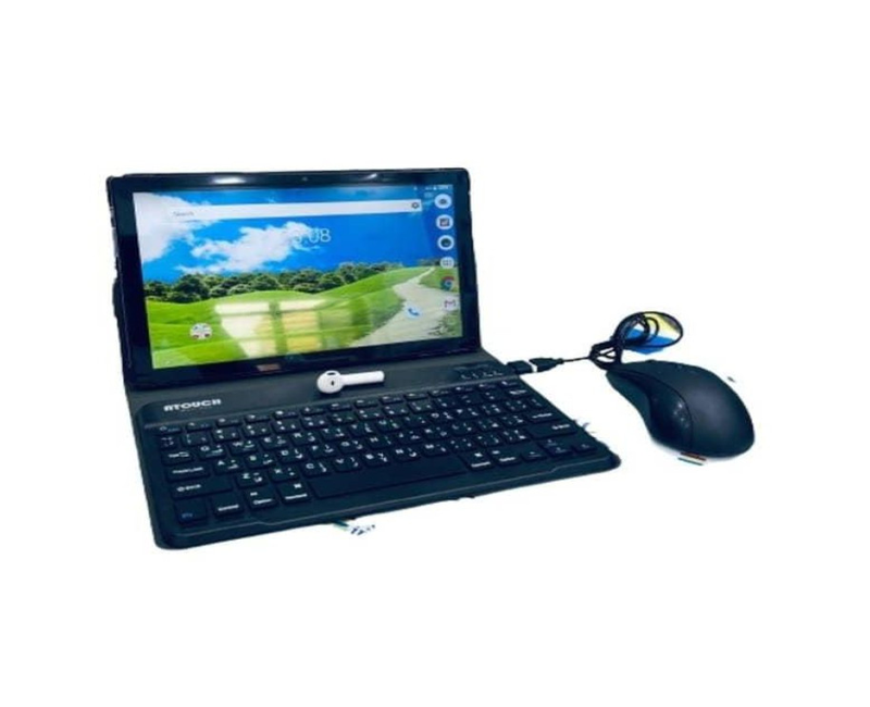 X19 Life 5G 1280X800 Quad Core Android  Tablet PC With Keyboard - 10 Inch - 512GB ROM - 8GB RAM - Dual SIM - 6000mAh For Kids Educational Tablets