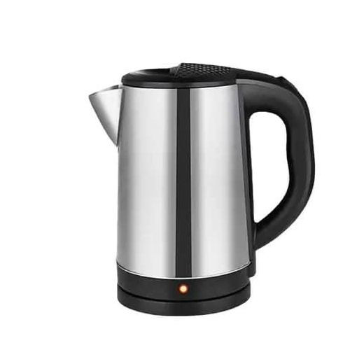 Stainless Steel Electric Kettle with Large Capacity 2.3L-Silver/Black