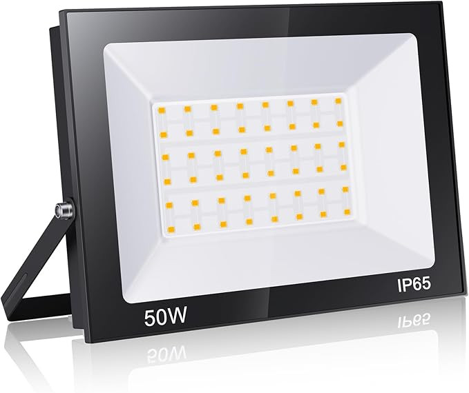 FLOOD LIGHT LED SLIM 50W BK-WW