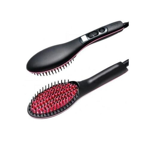 Simply Straight Electric Hair Straightening Brush - Ceramic