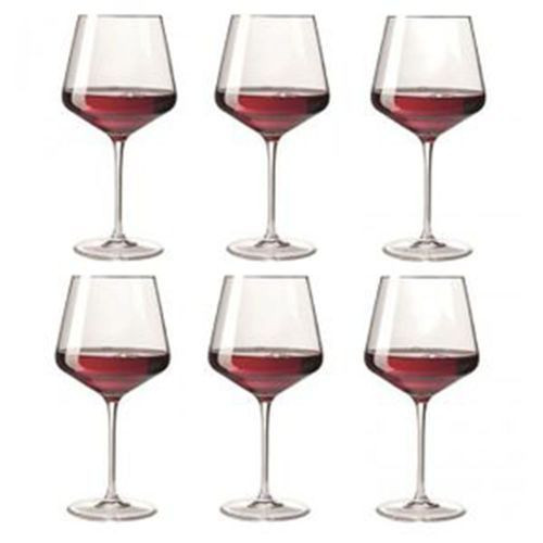 Quality 6 Cocktail And Wine Glasses-Transparent