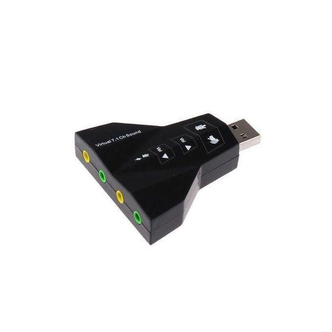 USB 2.0 3D Virtual Virtual 7.1CH Channel Usb sound card