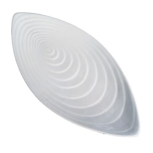 1 PC High Quality Ceramic Plate Oval-White