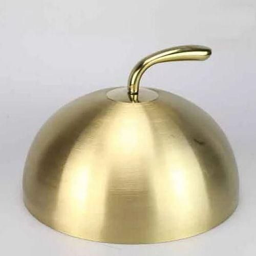 Heavy Duty Stainless Steel Large Food Covers With Handle-Gold