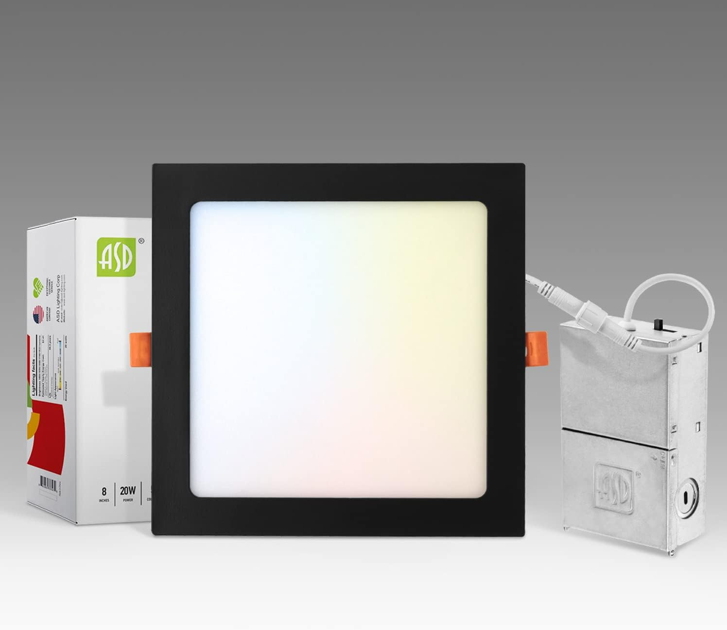 Fitting Downlight LED 8 20W SQ0225 Square Daylight