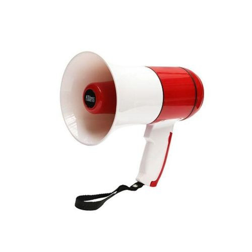 Handheld Loudspeaker Megaphone With Recording Reading Advertising Hawker- Multi-colour