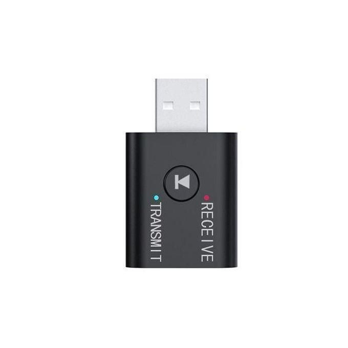 Bluetooth  Audio Receiver Transmitter 2 IN 1 RCA 3.5mm USB - Black