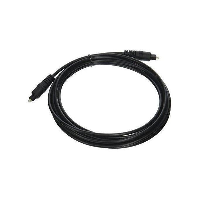 Optical Audio Cable, 1.5 Meters - Black.