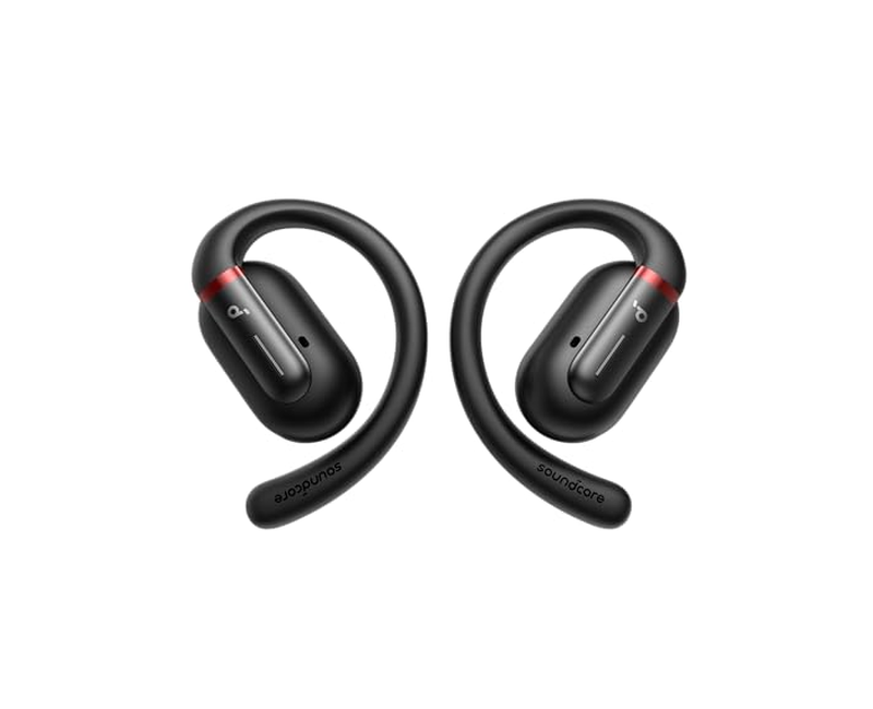 Soundcore V30i Open-Ear Headphones with P20i Noise Cancelling Earbuds, Ultra-Comfort, Lightweight Design, Snug Fit, Ergonomic Ear Hooks, Robust Bass, 36H Playtime, App Control, Clear Calls -Black