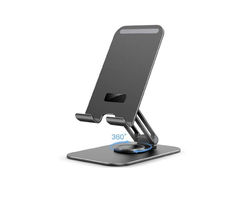 MK-63 Destop Holder Rotating Stable and Anti-skid Wide Compatibility Foldable Desktop Holder For Mobile Tablet iPhone iPad - Multicolor Jmary