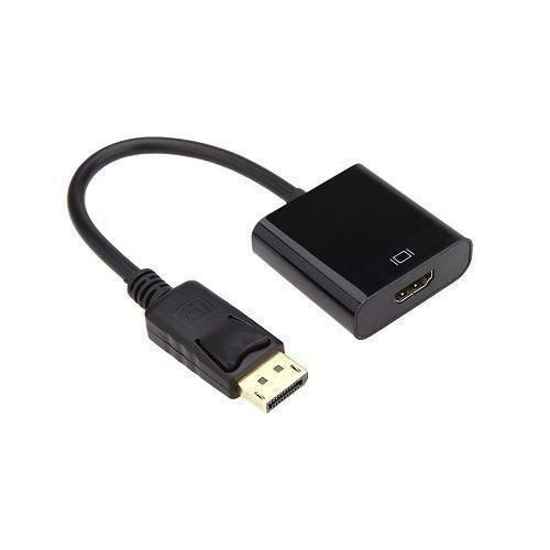 Displayport Dp To Hdmi Adapter Cable 1080P, Black