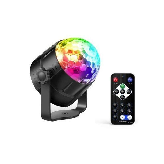 RGB Disco Ball Party Staery Lights Projector Lights LED Strobe Lamp Sound Activated